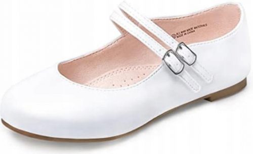  Scarpe da comunione Pantofole da comunione Scarpe da ballerina lacca taglia 37 per ragazze