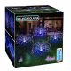  4x LAMPADA SOLARE DA GIARDINO CON fuochi d'artificio a distanza di tarassaco albero 480LED