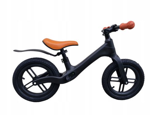  QuoShop Raccoon Balance Bike Nera 12" Marrone, Nera