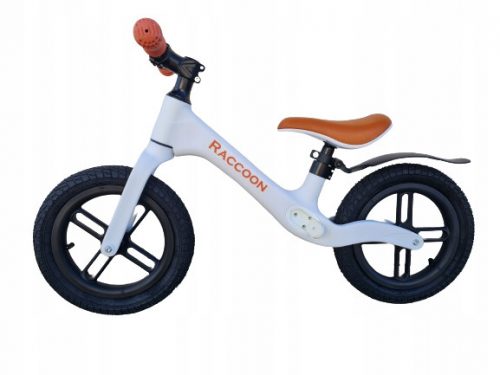  Bici senza pedali QuoShop Raccoon 12" - Bianca