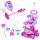  14in1 CLEANING LADY SET CARRELLO ASPIRAPOLVERE ACCESSORI