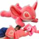  Stitch mascotte rosa XXL 75 cm grande cuscino in peluche Stitch sdraiato carino