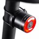  Wozinsky USB-C LED luce posteriore per bicicletta luce rossa sensore STOP