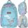  Zaino scuola multiscomparto Head Sfumature di viola, Sfumature di blu, Multicolor 20 l