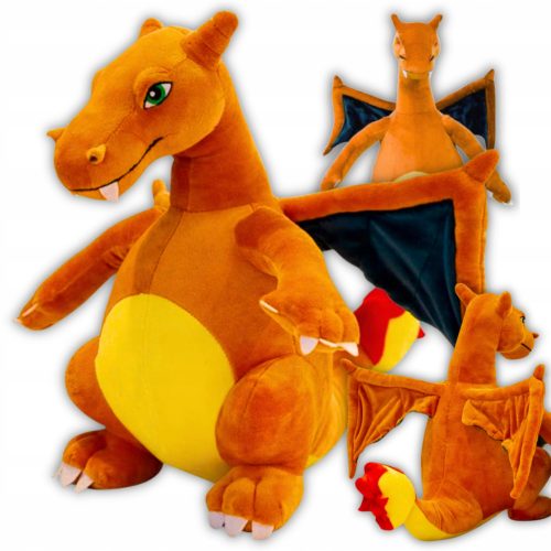  Mascotte Peluche Pokemon Charizard 30cm Drago Arancione