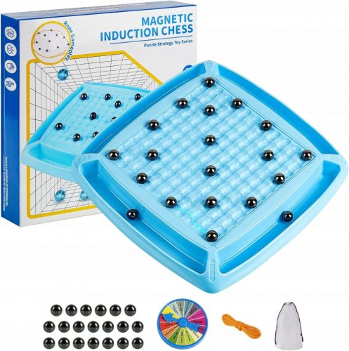  GIOCO PER BAMBINI PIETRE MAGNETICHE SCACCHI CON SET MAGNETI