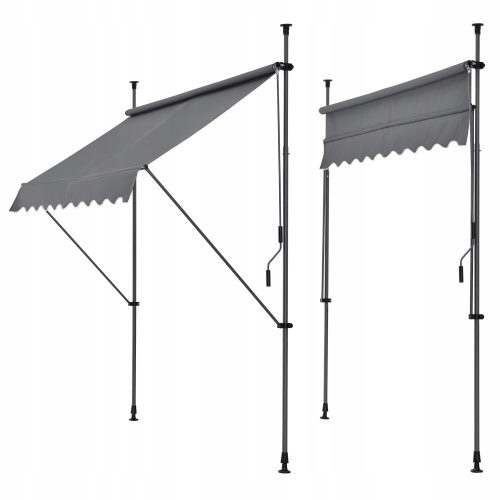  Tenda da sole 400 x 120 cm, plastica