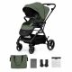  Passeggino YOXI Kinderkraft, 22 kg, leggero e agile, verde