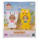  Sylvanian Families 5597 Un duo di bambini in costume da gatto