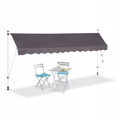  Tenda da sole 120 x 400 cm in tessuto