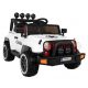  Fuoristrada per bambini 4x4 a tempo pieno Bianco + Trazione 4x4 + Telecomando + Audio LE