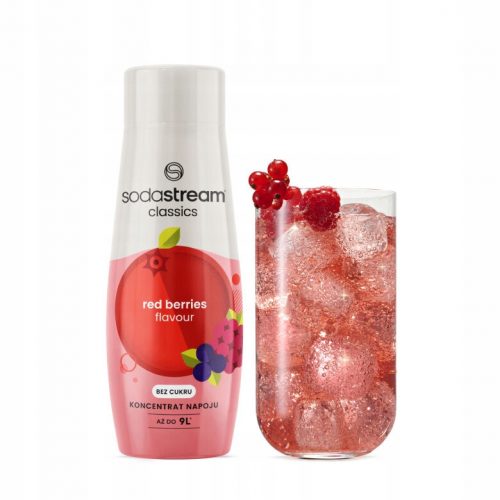  SodaStream Sciroppo Sapore Zero Frutti Rossi 440 ml