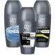  Dove Men+Care Antitraspirante roll-on 50 ml, tre tipi