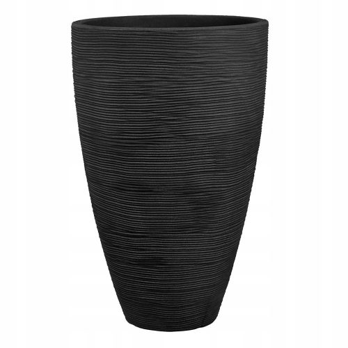  Vaso da fiori da patio 45 cm x 45 x 70 cm diametro 45 cm in plastica antracite