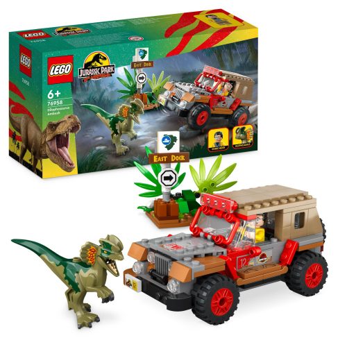  LEGO Jurassic World L'imboscata al Dilofosauro 76958