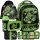  Zaino scuola multiscomparto Minecraft Paso nero, Sfumature di verde, Multicolor 19 l + 4 altri prodotti