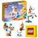  LEGO Creator 3 in 1 31140 Unicorno magico + Sacchetto di carta LEGO