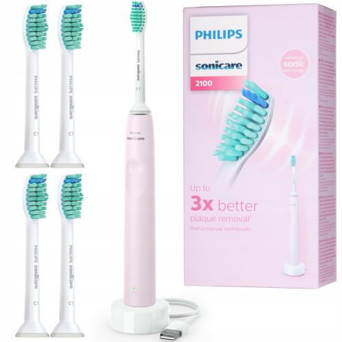  Spazzolino sonico rosa Philips Sonicare HX3673/11 incluso