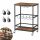  Carrello da cucina scaffale scaffale isola vintage Loft