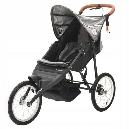  PASSEGGINO DA CORSA FINO A 22KG BABY TROLD JOGGER GRIGIO