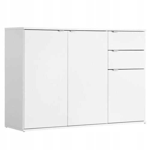  Cassettiera SaraMeble OFFICE 111 x 35 x 80 cm bianco bianco