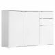  Cassettiera SaraMeble OFFICE 111 x 35 x 80 cm bianco bianco