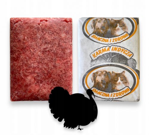  10kg di carne congelata 100% TACCHINO DISOSSATO a cubetti per cani tacchino alimento BARF