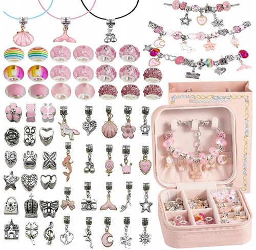  SET DI PERLINE CREATIVE PER REALIZZARE PERLINE DI BRACCIALETTI PER BAMBINI FAI DA TE