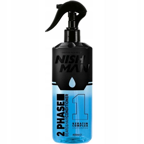  NISHMAN BALSAMO BIFASE PER BARBA E CAPELLI SPRAY 400