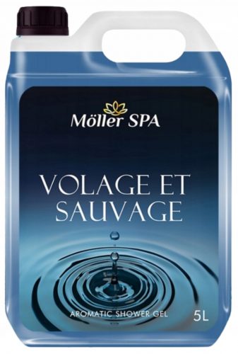  Gel doccia SAUVAGE per uomo con profumo di profumo 5L DEN