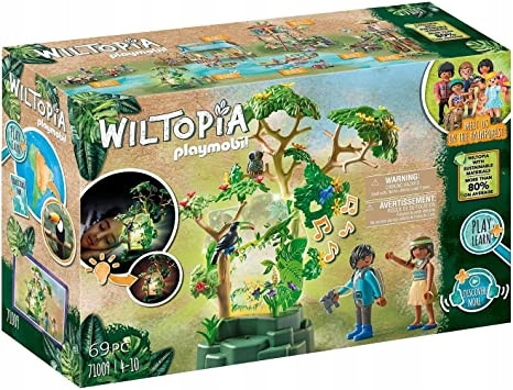  Playmobil Luce notturna della foresta pluviale Wiltopia 71009