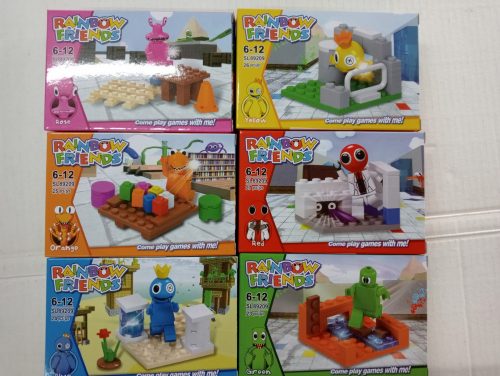  6 set di blocchi RAINBOW FRIENDS /SL69209A