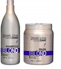  STAPIZ SHAMPOO BIONDO 1L + MASCHERA BIONDO 1L XXL 2L