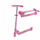  SCOOTER IN METALLO PER BAMBINI, ROSA, A DUE RUOTE, REGALO