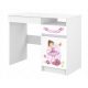  SCRIVANIA PER BAMBINO N40 BABY BOO FIORE LISCIO BIANCO