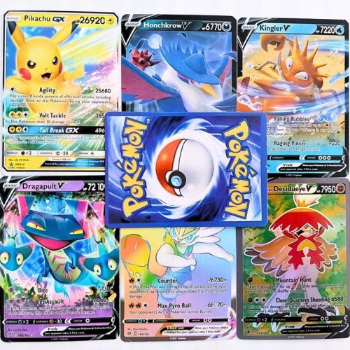  Carte con Pikachu Large Set Mega Set 360 + 1 Carta Pokemon Originale