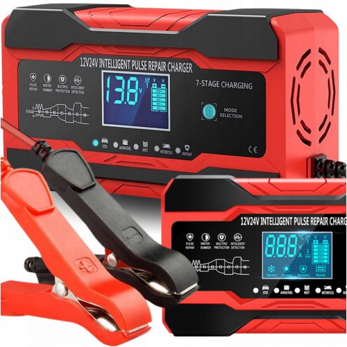  RADDRIZZATORE AUTOMATICO CON FUNZIONE RIPARAZIONE 12V 24V 10A