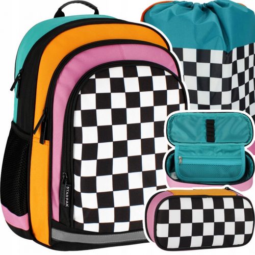  ZAINO SCUOLA RAGAZZA CHECKBAARD + 2 altri prodotti