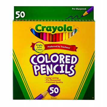  Pastelli a matita Crayola 50 pz.