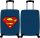  Valigia per bambini Superman Eplusm 50 l Sfumature di blu, multicolore