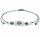  Bracciale Celebrity, QUARZO FUME', ematite, pace, coraggio