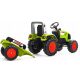  FALK TRATTORE A PEDALI GRANDE CON RIMORCHIO PER BAMBINI 3+ CLAAS GREEN FARMER