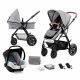  Passeggino Kinderkraft MOOV 3in1, grigio