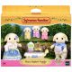  Sylvanian Families Conigli della famiglia Flora con terzine