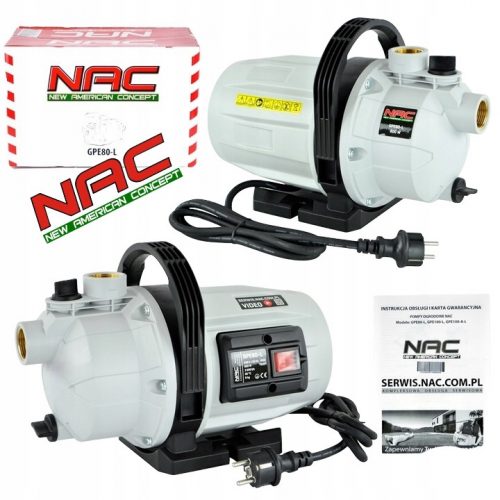  Pompa di superficie NAC 800 W 3600 l/h