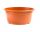  Vaso da fiori MIRADO 21 cm x 21 x 10,5 cm diametro 21 cm in plastica terracotta