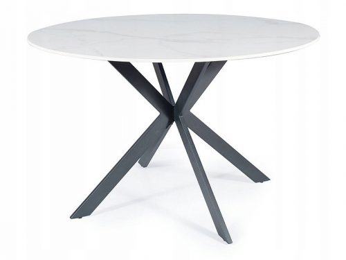  Tavolo rotondo Signal Tables 120 x 120 x 76 cm nero