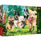  Trefl Premium Plus Puzzle di qualità puzzle premium 1000 pezzi Tea Time: i guai stanno arrivando! puzzle con animali puzzle con animali set puzzle puzzle per bambini