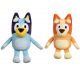  PELUCHE MASCOTTE COCCOLE BLUEY BLU E BINGO PELUCHE DA 28 CM PER BAMBINI