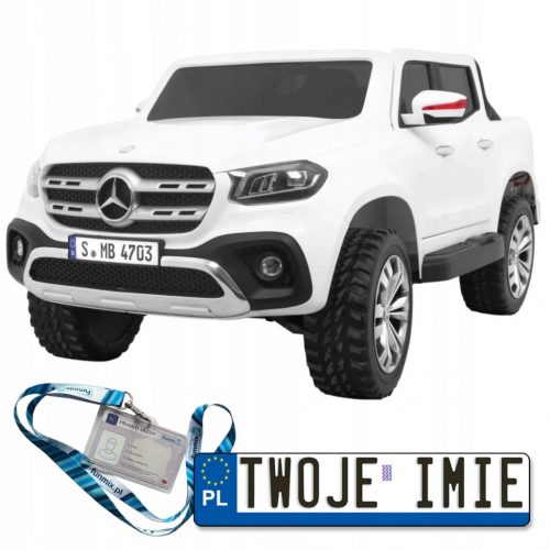  AUTOVEICOLO MERCEDES BENZ CLASSE X BATTERIA PILOTA 4X4 MP4 LED EVA